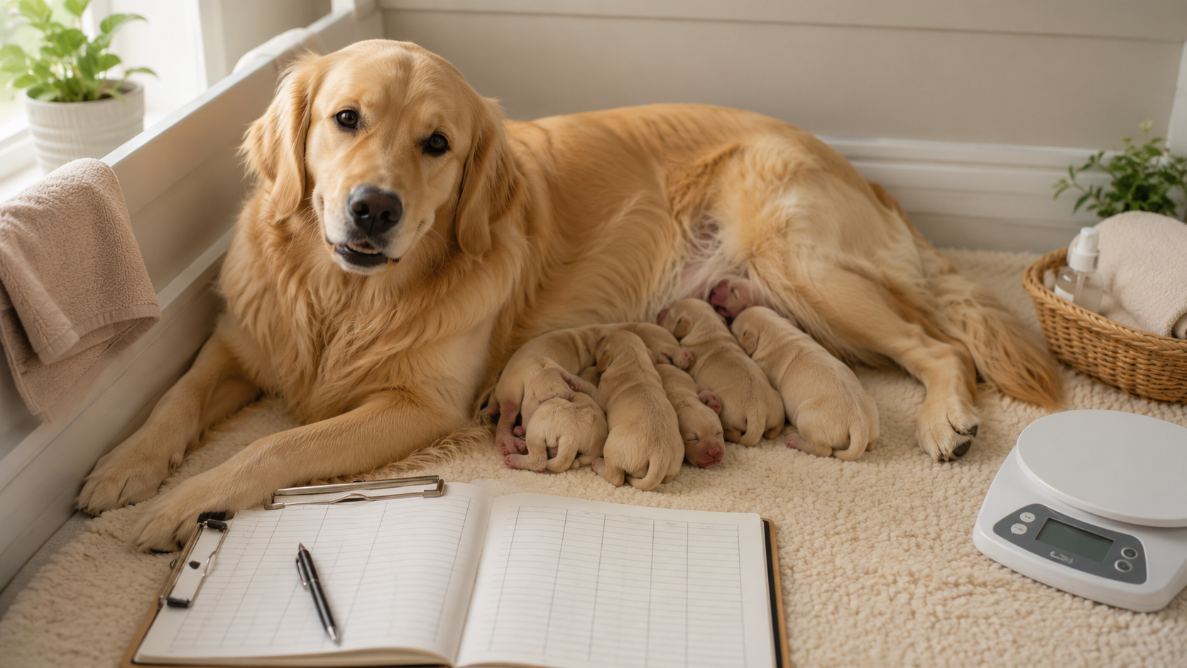 Whelping Log Basics for New Breeders